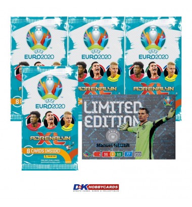 UEFA EURO 2020 Limited Edition Manuel Neuer (Germany) + 4 kaardipakki